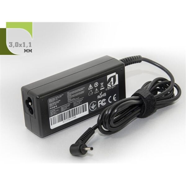 

Блок питания 1StCharger для ноутбука Acer 19V 65W 3.42A 3.0х1.1мм (AC1STAC65WB)