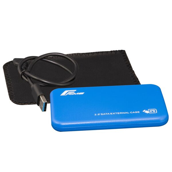 

Внешний карман Frime SATA HDD/SSD 2.5", USB 3.0, Plastic, Blue (FHE72.25U30)