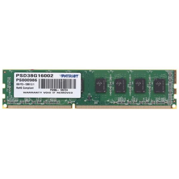 

DDR3 8GB/1600 Patriot Signature Line (PSD38G16002)
