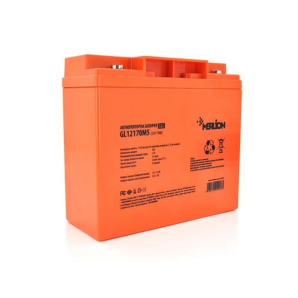 

Аккумуляторная батарея Merlion 12V 17AH (GL12170M5/10943) GEL