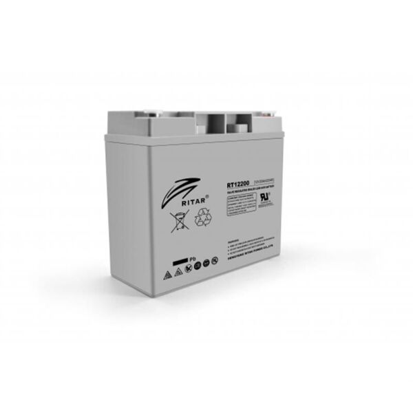

Аккумуляторная батарея Ritar 12V 20AH (RT12200/02982) AGM Gray Case