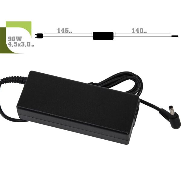 

Блок питания 1StCharger для ноутбука Asus 19V 90W 4.74A 4.5х3.0мм + каб.пит. (AC1STAS90WE)