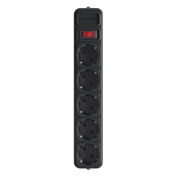 

Фильтр питания Gembird Power Cube 5 розеток 1.8 м (SPG5-X-6B) для ИБП,черный