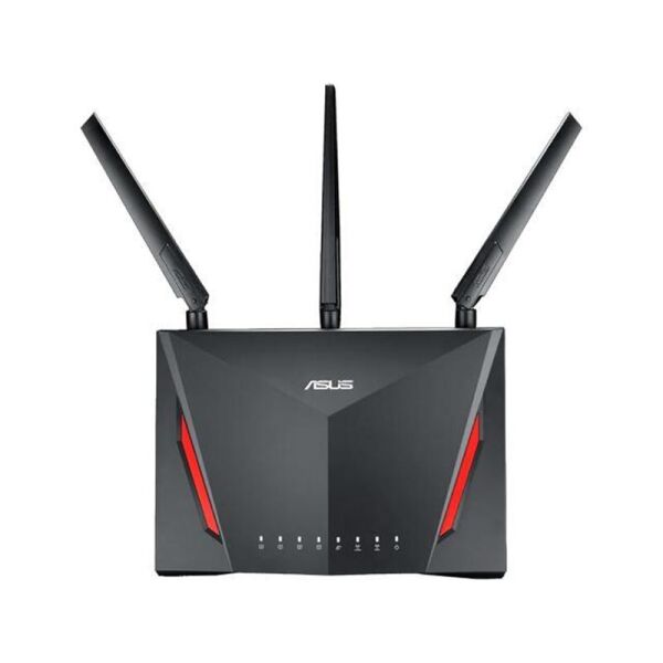 

Беспроводной маршрутизатор Asus RT-AC86U (AC2900, 1xGE WAN, 4xGE LAN, 1xUSB 3.0, 1xUSB 2.0, поддержка 3G/4G-модема, AiMesh, 3 внеш антенны, 1 внутр антенна)