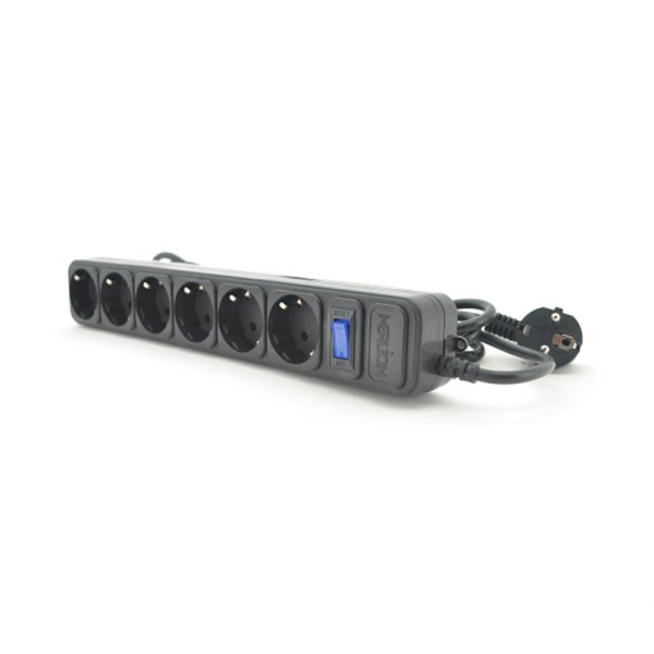 

Фильтр питания Merlion B618/07734 6 розеток 1,8м черный