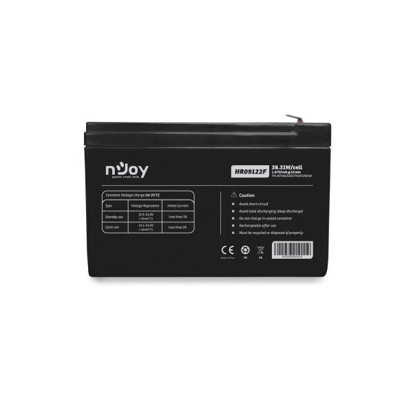 

Аккумуляторная батарея Njoy HR09122F 12V (BTVACIUOCTH2FCN01B) VRLA
