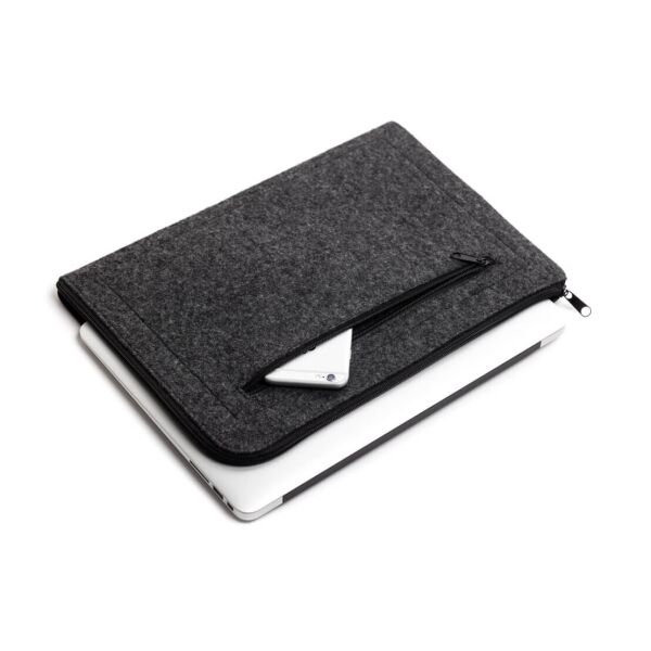 

Чехол для ноутбука Gmakin для Macbook Air/Pro 13,3 темно-серый, на молнии (GM68)