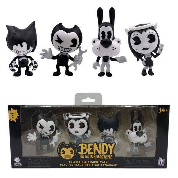 

Набор фигурок Бенди и чернильная машина Bendy and the ink machine 4-pack 6 см B IM P 4