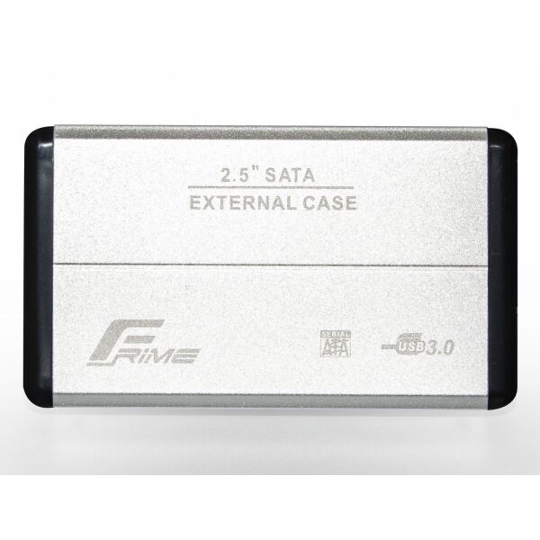 

Внешний карман Frime SATA HDD/SSD 2.5", USB 3.0, Metal, Silver (FHE21.25U30)