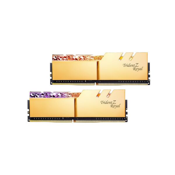 

DDR4 2x16GB/3200 G.Skill Trident Z Royal (F4-3200C16D-32GTRG)