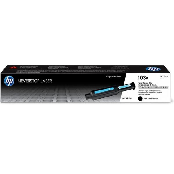 

Тонер-картридж HP 103A Neverstop LJ 1000a/1000w/1200a/1200w Black (W1103A)