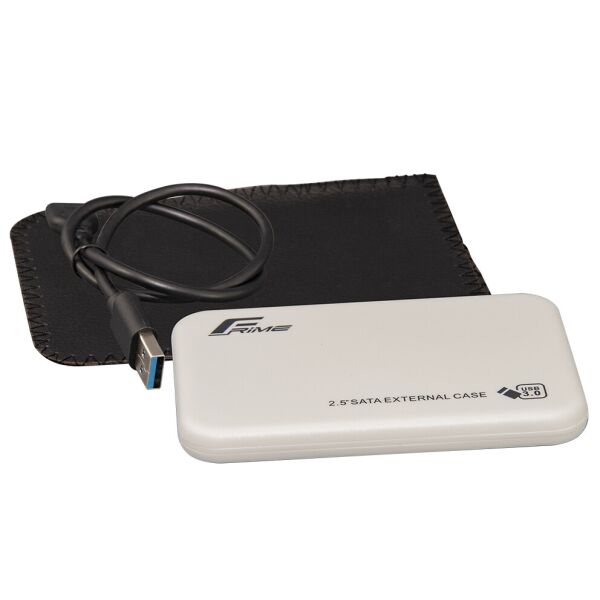 

Внешний карман Frime SATA HDD/SSD 2.5", USB 3.0, Plastic, White (FHE71.25U30)