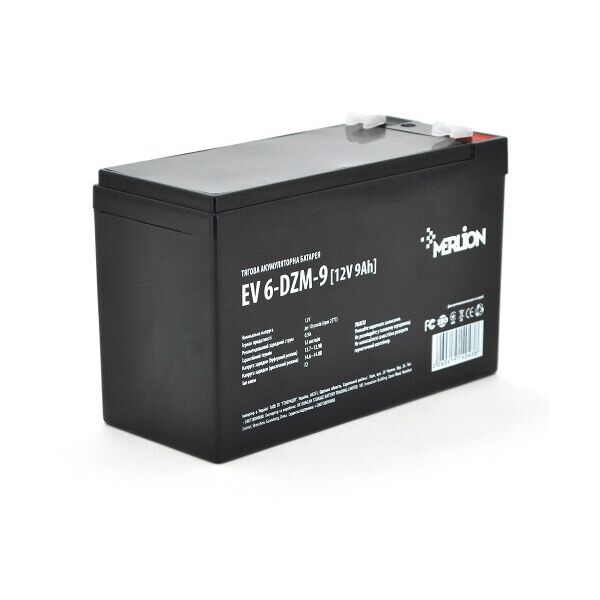 

Аккумуляторная батарея Merlion 12V 9AH (EV 6-DZM-9/14043) AGM