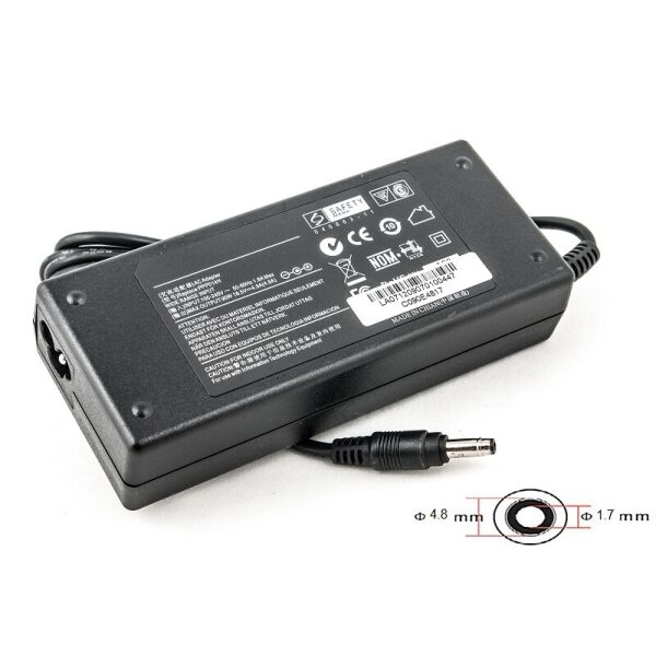 

Блок питания для ноутбуков COMPAQ 220V, 18.5V 90W 4.9A (4.8*1.7)