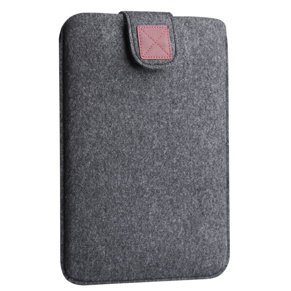 

Чехол для ноутбука Gmakin для Macbook Air/Pro 13,3 темно-серый, на застежке (GM56)