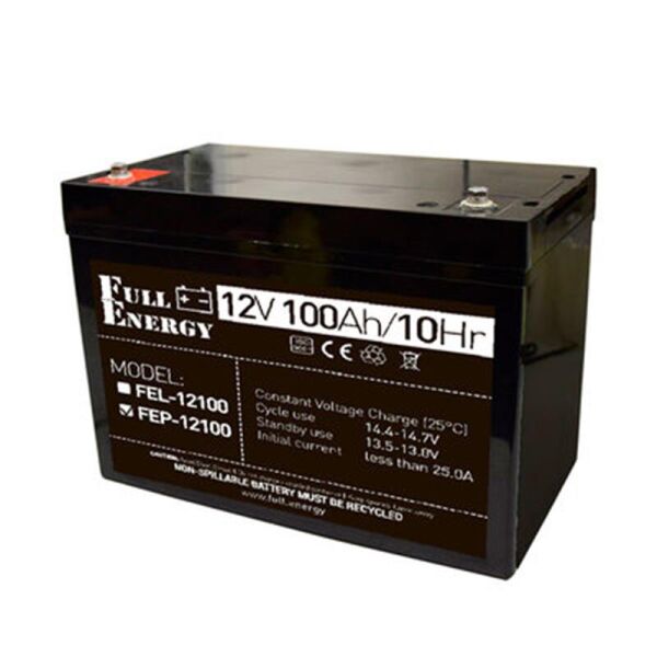 

Аккумуляторная батарея Full Energy FEP-12100 12V 100AH (FEP-12100) AGM