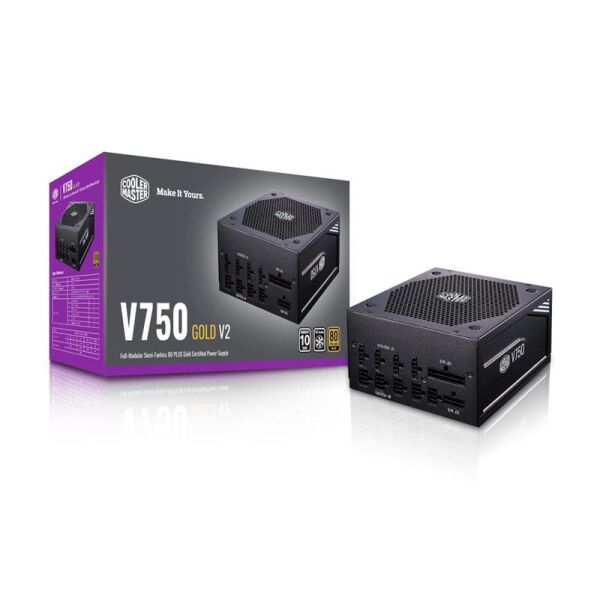 

Блок питания CoolerMaster V750 GOLD - V2 750W, 80+ Gold