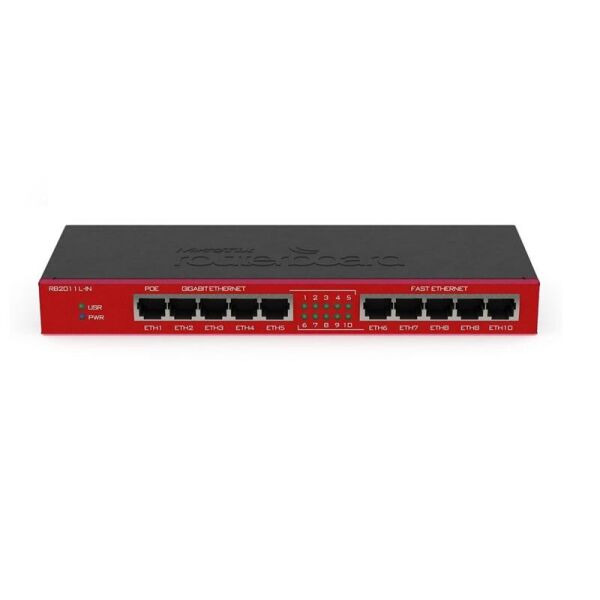 

Маршрутизатор MikroTik RB2011iL-IN (5x1G, 5x100M)