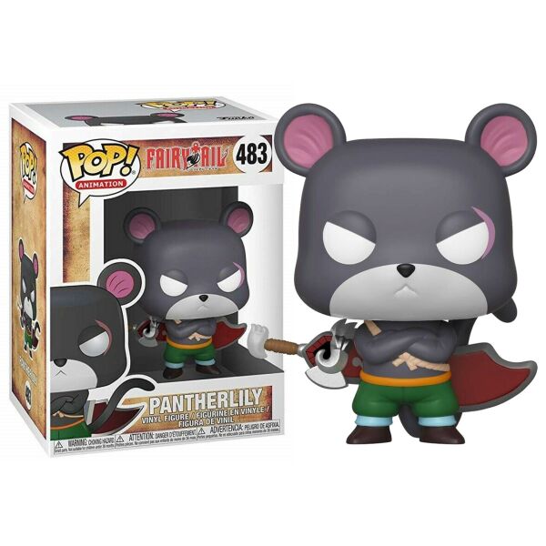 

Фигурка Funko Pop Фанко Поп Pantherlily Пантер Лили Хвост Феи Fairy Tail 10см FT PL483