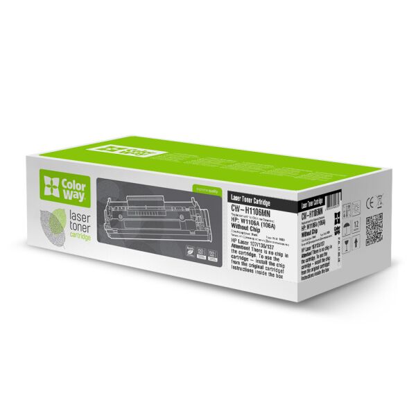 

Картридж CW (CW-H1106MN) HP M107/135/137 Black (аналог HP W1106A) без чипа