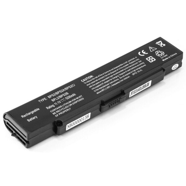 

Аккумулятор для ноутбуков SONY VAIO PCG-6C1N (VGP-BPS2, SY5651LH) 11.1V 5200mAh