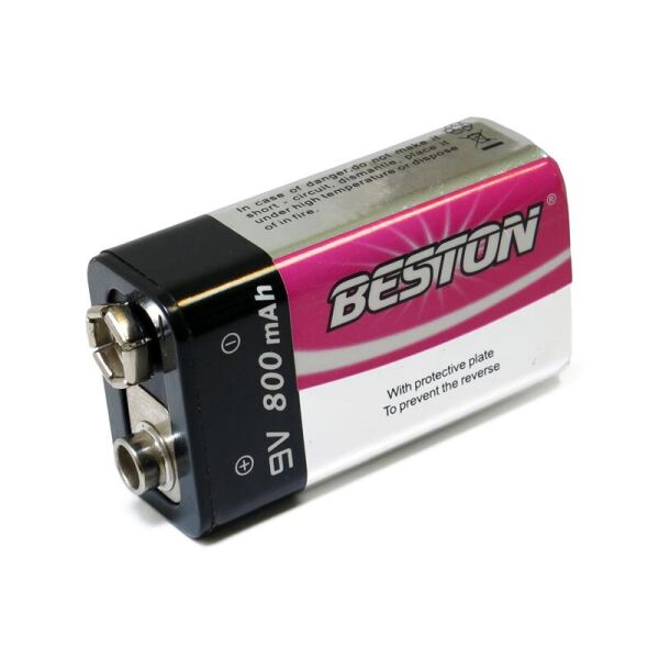 

Аккумулятор Beston Li-ion Krona/6F22 800mAh BL 1шт