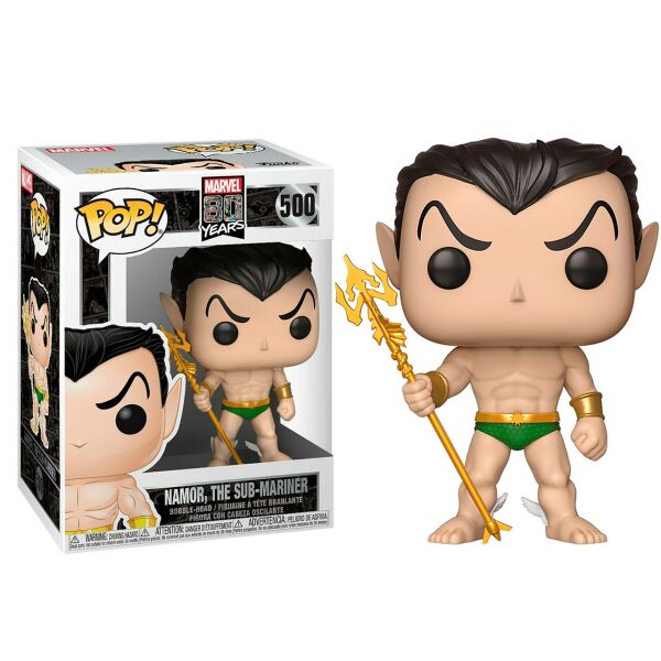 

Фигурка Funko Pop Фанко Поп Марвел 80-х Нэмор Marvel 80th Namor 10 см Marvel N 500