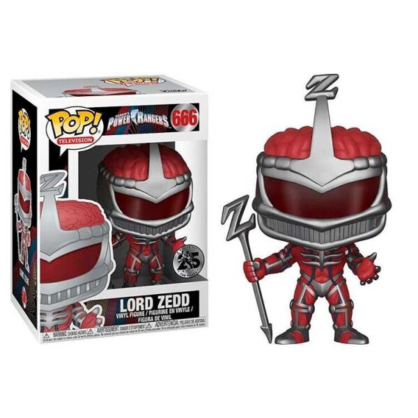 

Фигурка Funko Pop Фанко Поп Могучие рейнджеры Лорд Зедд Power Rangers Lord Zedd 10 см Serial PR LZ 666