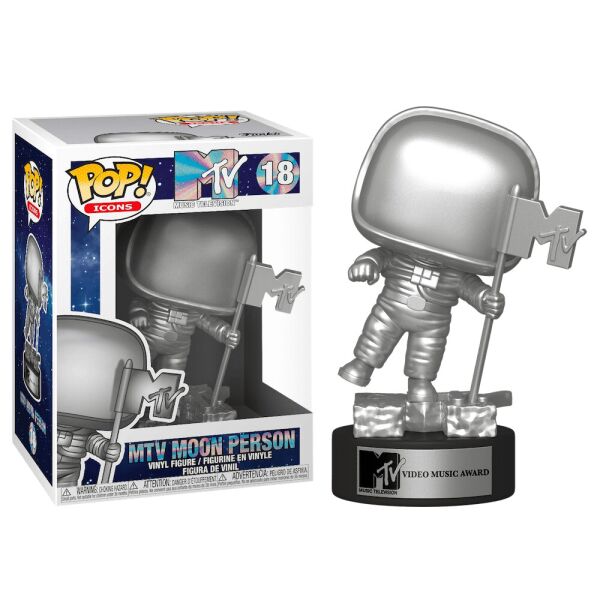 

Фигурка Funko Pop Фанко Поп МТВ Лунный Человек MTV Moon Person Music Television 10 см MTV MP 18
