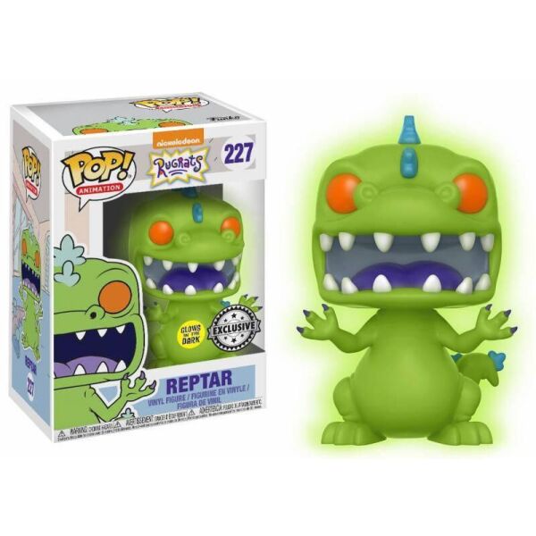 

Фигурка Funko Pop Фанко Поп Неугомонные детки Рептар Rugrats: Reptar Glow in the Dark 10см cartoon R R227 D