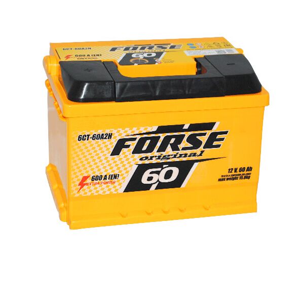 

Автомобильный аккумулятор FORSE 60Ah 600A L+