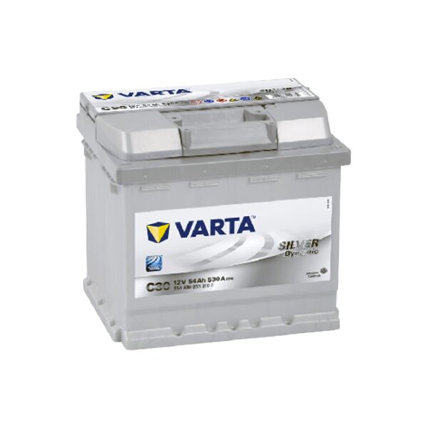 

Автомобильный аккумулятор VARTA Silver Dynamic (C30) 54Ah 530А R+
