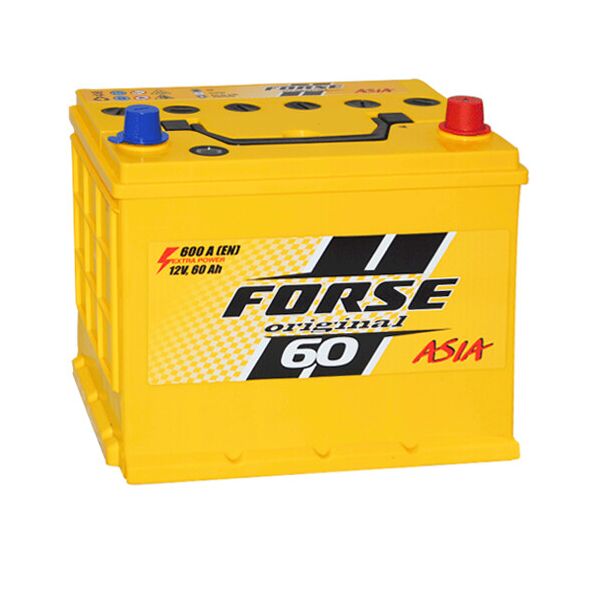 

Автомобильный аккумулятор FORSE Asia MF 60Ah 600A R+