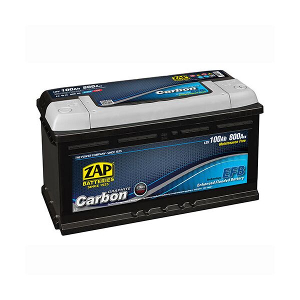 

Автомобильный аккумулятор ZAP Carbon EFB (600 05) 100Аh 800А R+