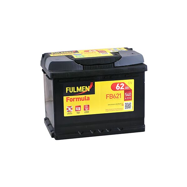 

Автомобильный аккумулятор FULMEN Formula 62Ah 540A R+