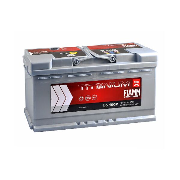 

Автомобильный аккумулятор FIAMM Titanium Pro 100Аh 870А R+