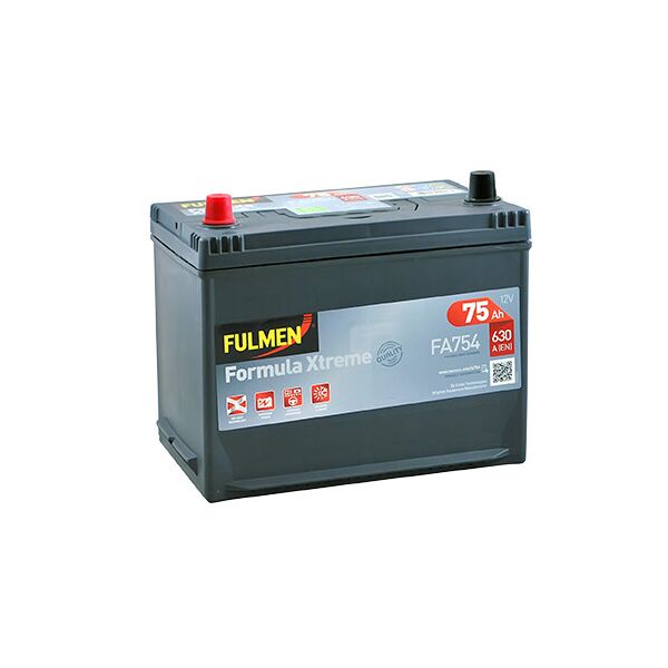 

Автомобильный аккумулятор FULMEN Formula Xtreme Asia 75Ah 630A L+