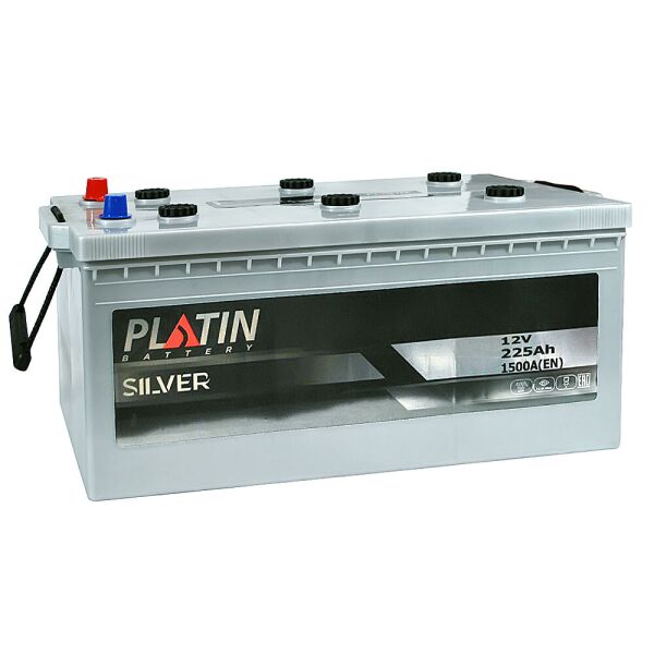 

Автомобильный аккумулятор PLATIN Silver MF 225Ah 1500A L+