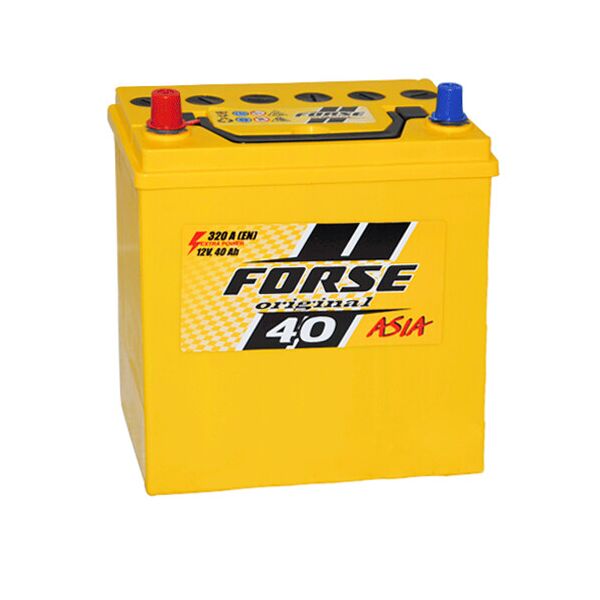 

Автомобильный аккумулятор FORSE Asia MF 40Ah 320A L+