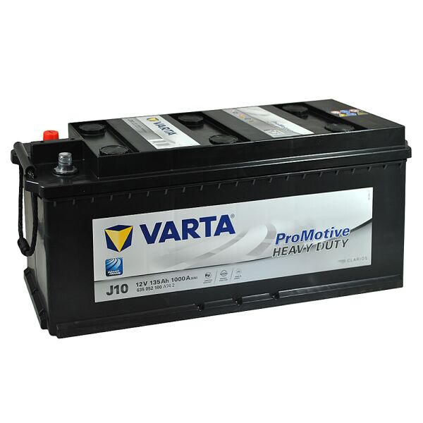 

Автомобильный аккумулятор VARTA Promotive Black (J10) 135Ah 1000A
