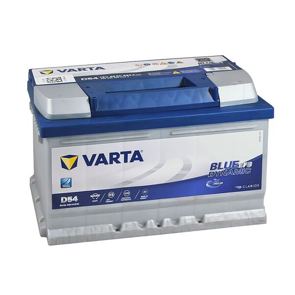 

Автомобильный аккумулятор VARTA Blue Dynamic EFB (D54) 65Ah 650A R+