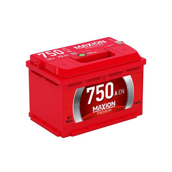 

Автомобильный аккумулятор MAXION Premium 75Аh 750A R+