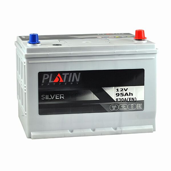 

Автомобильный аккумулятор PLATIN Silver Asia SMF 95Ah 830A R+