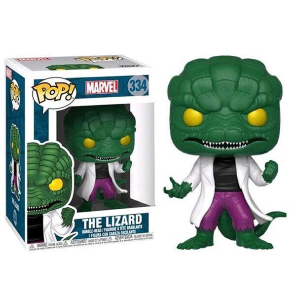 

Фигурка Funko Pop Фанко Поп Marvel The Lizard Марвел Ящер Курт Коннорс 10см M L334