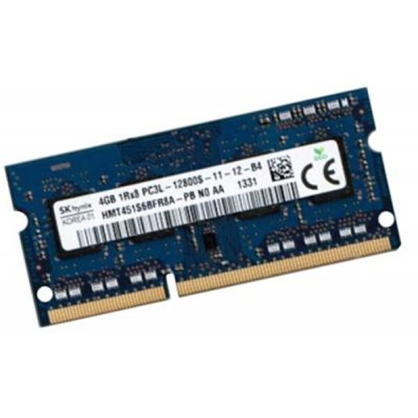 

SO-DIMM 4GB/1600 DDR3L Hynix (HMT451S6BFR8A-PB) Refurbished