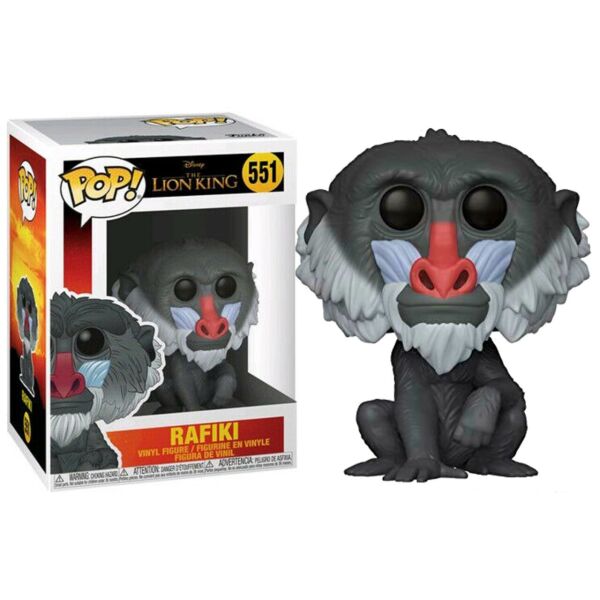 

Фігурка Funko Pop Фанко Поп The Lion King Rafiki Король Лев Рафіки 10см cartoon TLK R551