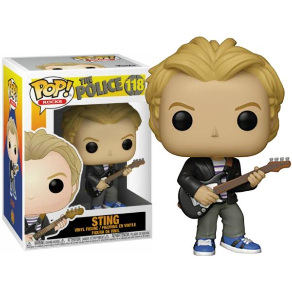 

Фігурка Funko Pop Фанко Поп Поліс Стінг The Police Sting 10 см TP S 118