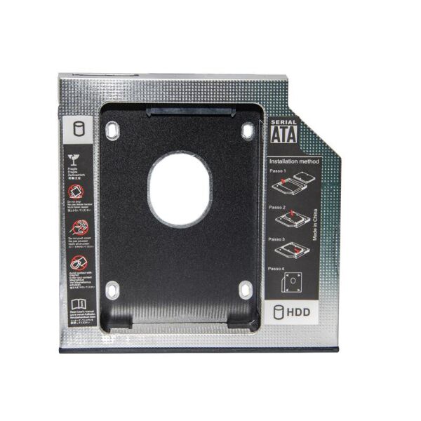 

Адаптер 1StCharger HDD 2.5" в отсек привода ноутбука SATA/mSATA (HDC1ST950-1)
