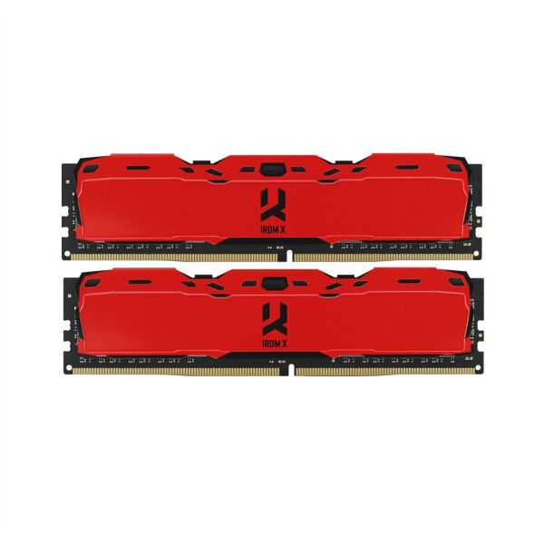 

DDR4 2x4GB/3000 GOODRAM Iridium X Red (IR-XR3000D464L16S/8GDC)