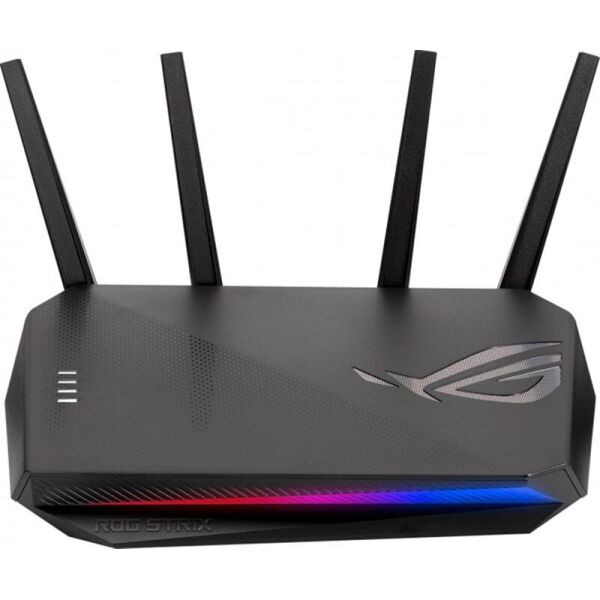 

Беспроводной маршрутизатор Asus ROG STRIX GS-AX5400 (AX5400, WiFi 6, 1xGE WAN, 4xGE LAN, 1xUSB 3.2, поддержка 3G/4G-модема, OFDMA, AiMesh, AURA RGB, 6 внешние антенны)